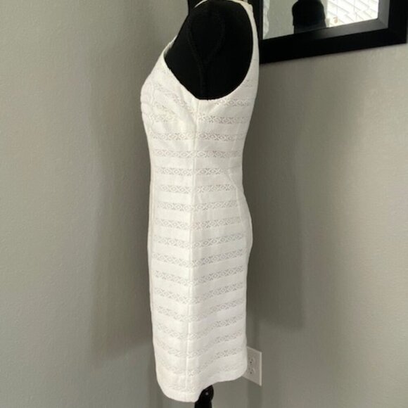 LILLY PULITZER Jenna White Halter Shell Shift Dress Small - Picture 8 of 16